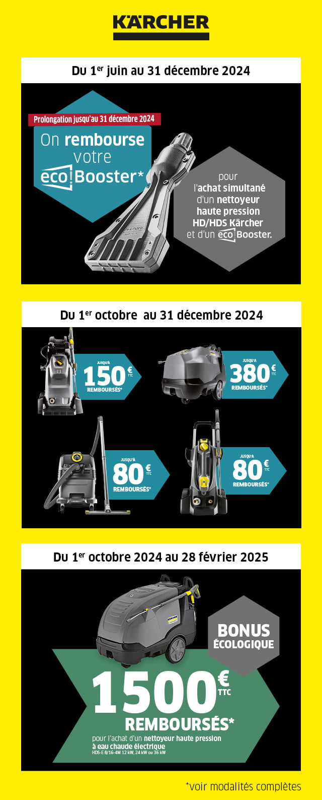 Découvrez nos dernières offres Kärcher